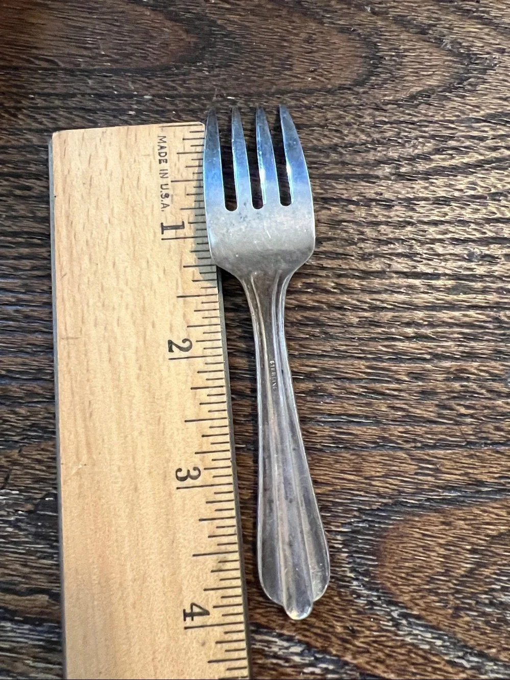 Antique Sterling Silver small fork